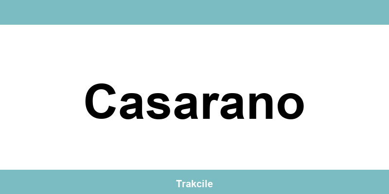 Numero di contatto della sede SDA Express situata a Casarano