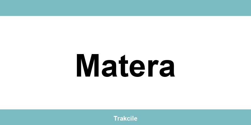 Numero di contatto della sede SDA Express situata a Matera